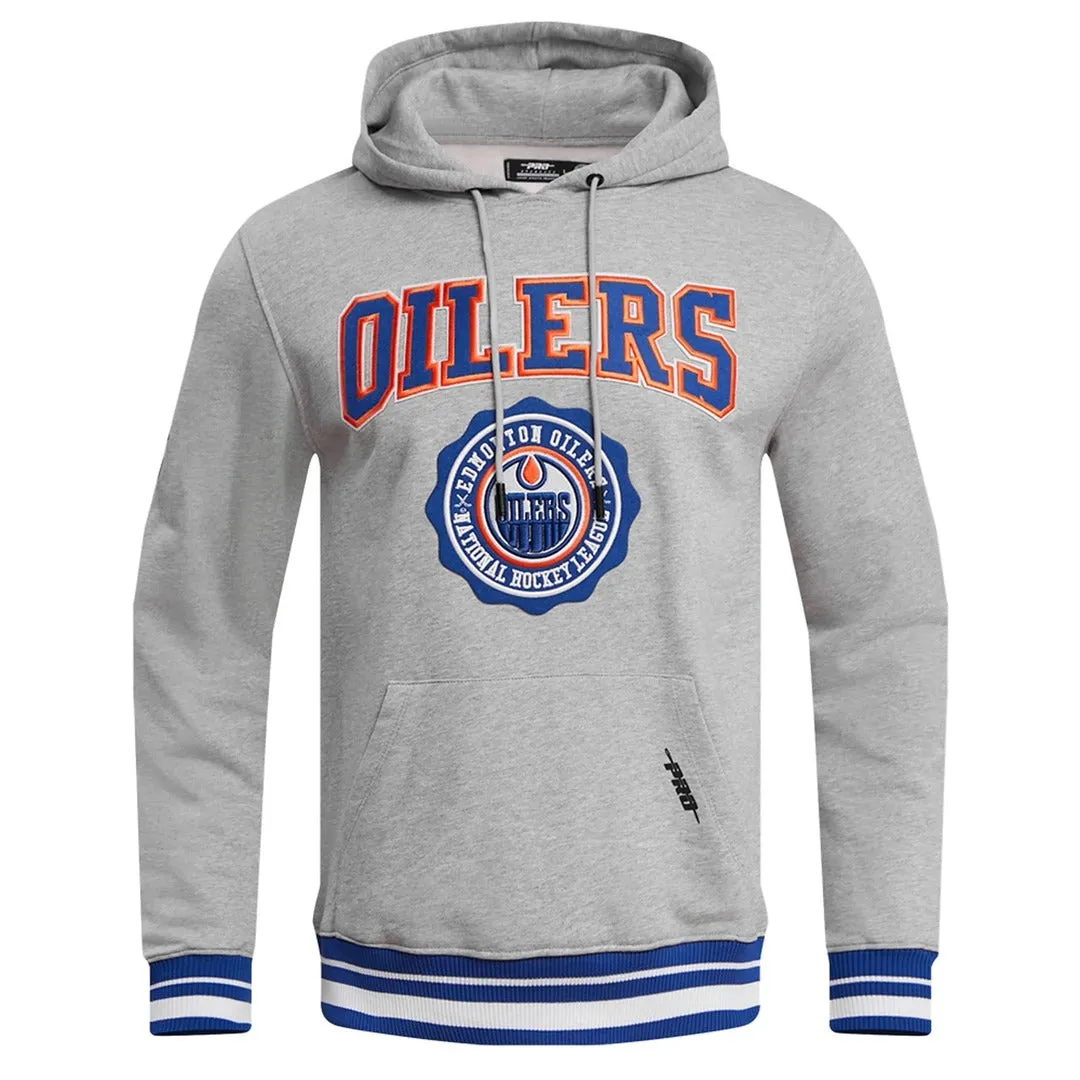 Pro Standard NHL Men's Edmonton Oilers Emblem Hoodie