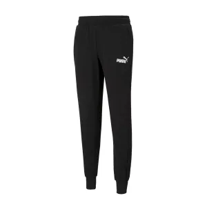 PUMA ESSENTIALS LOGO MEN'S SWEATPANTS BLACK