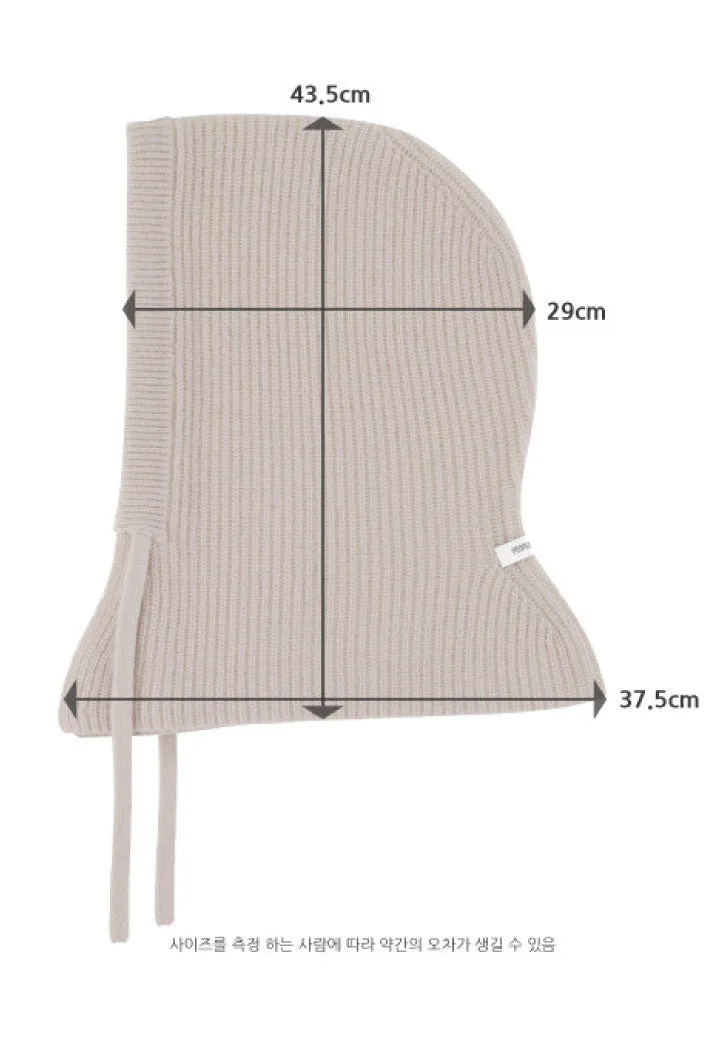 Pure Cashmere 100 Balaclava Beige