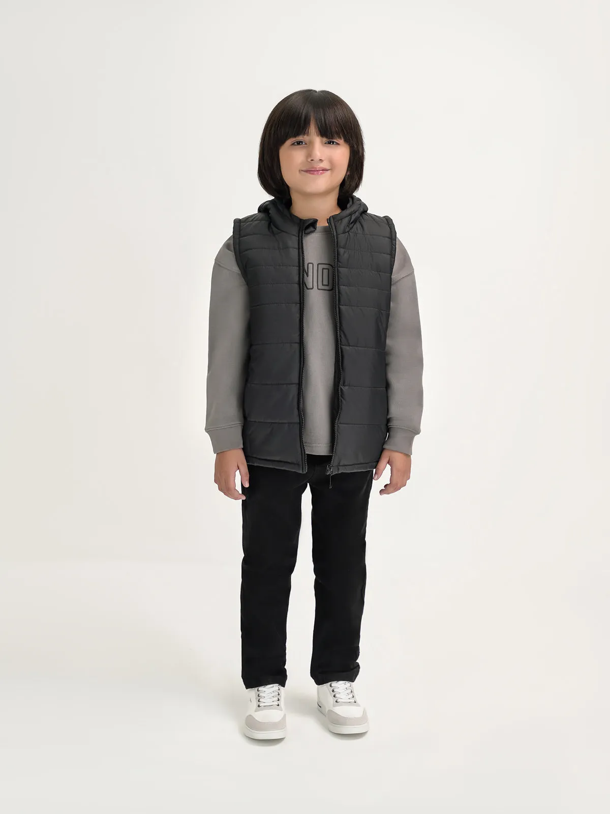 "KESHI" Sleeveless Puffer Jacket