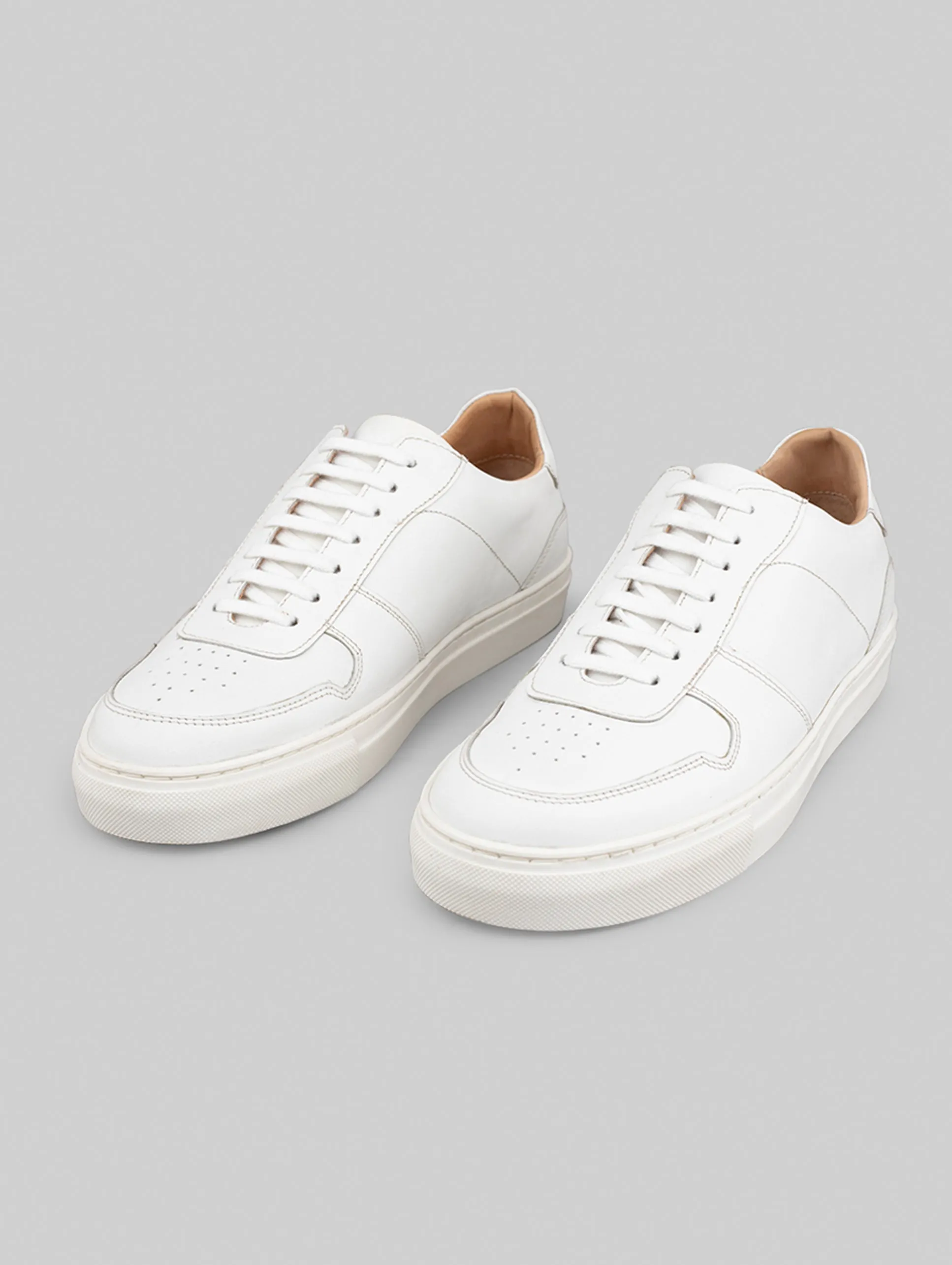 Rawls Men White Synthetic Leather Sneakers