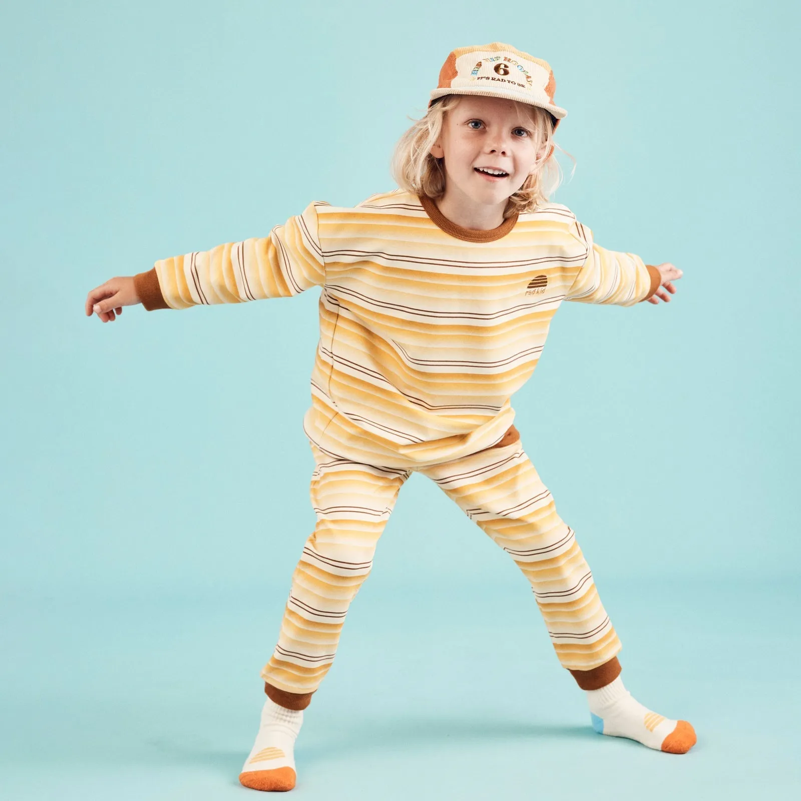 Retro Stripe Organic Cotton Jumper