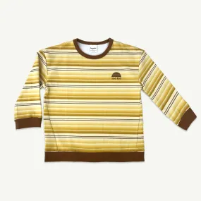 Retro Stripe Organic Cotton Jumper