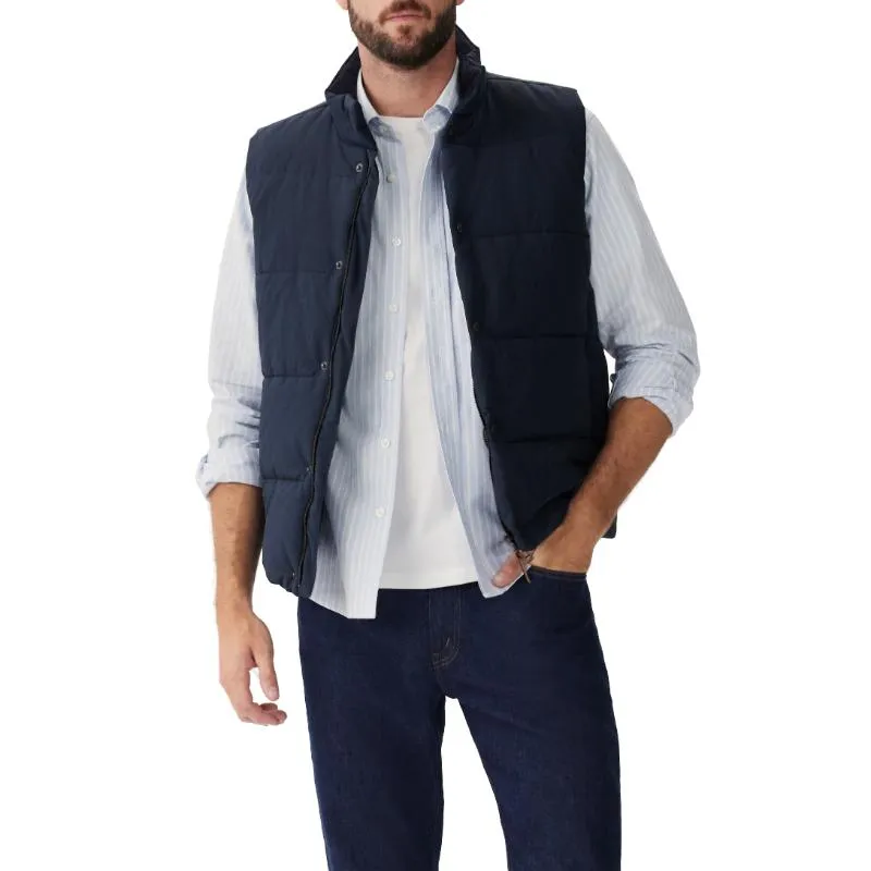 R.M.Williams Padstow Puffer Mens Gilet - Navy