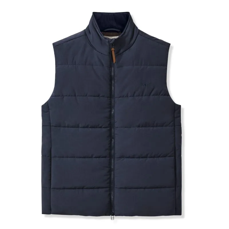 R.M.Williams Padstow Puffer Mens Gilet - Navy