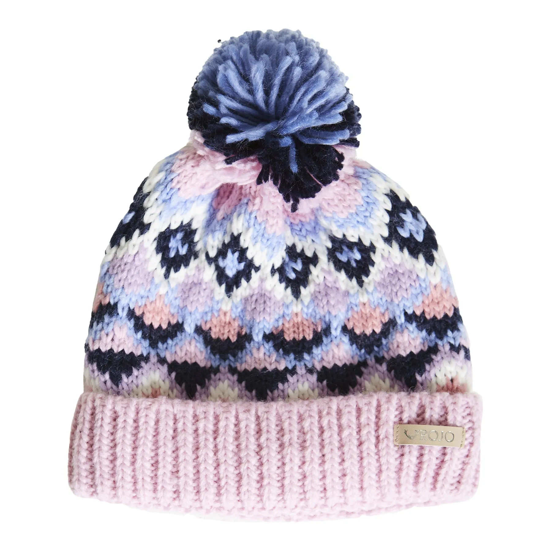 Rojo Fair Isle Beanie 2024