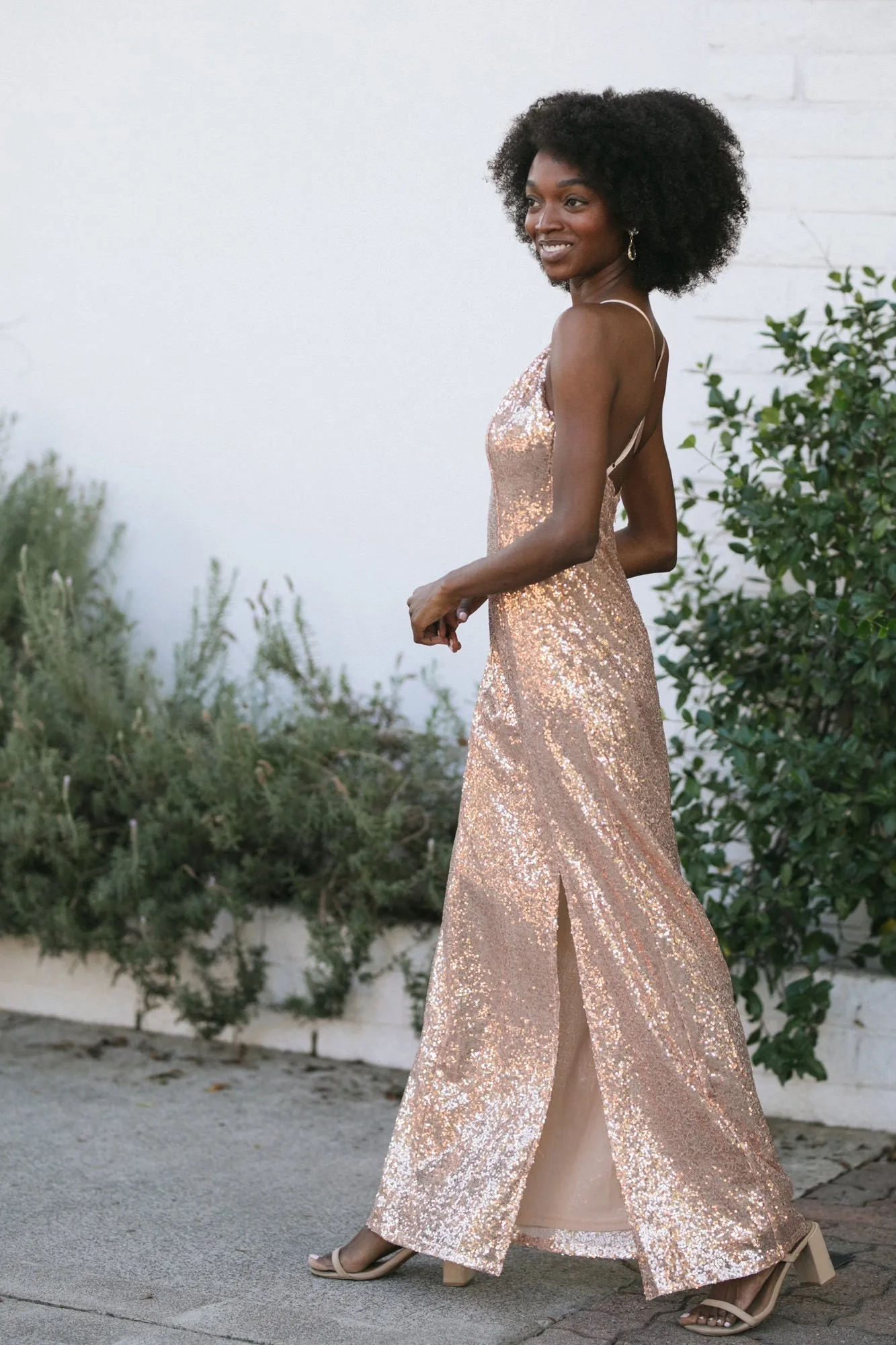 Samira Sequin Maxi Dress