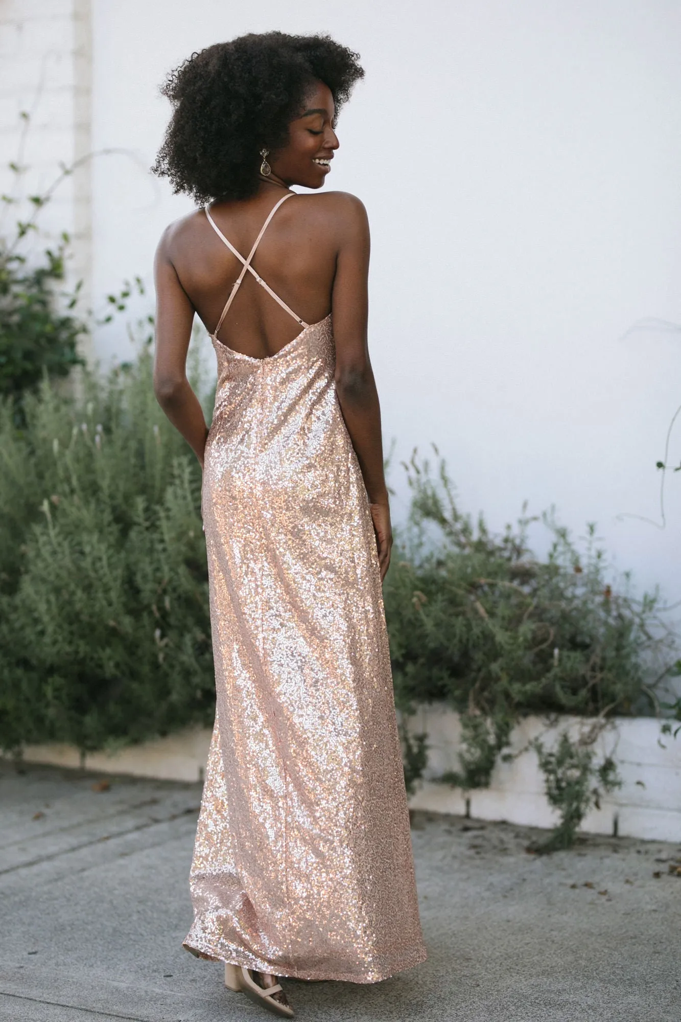 Samira Sequin Maxi Dress