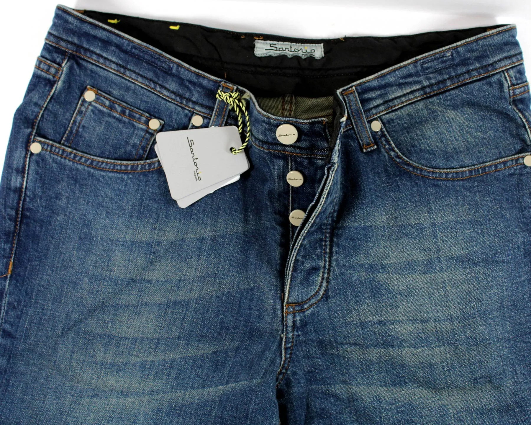 Sartorio Napoli Jeans Button Fly 34 SALE