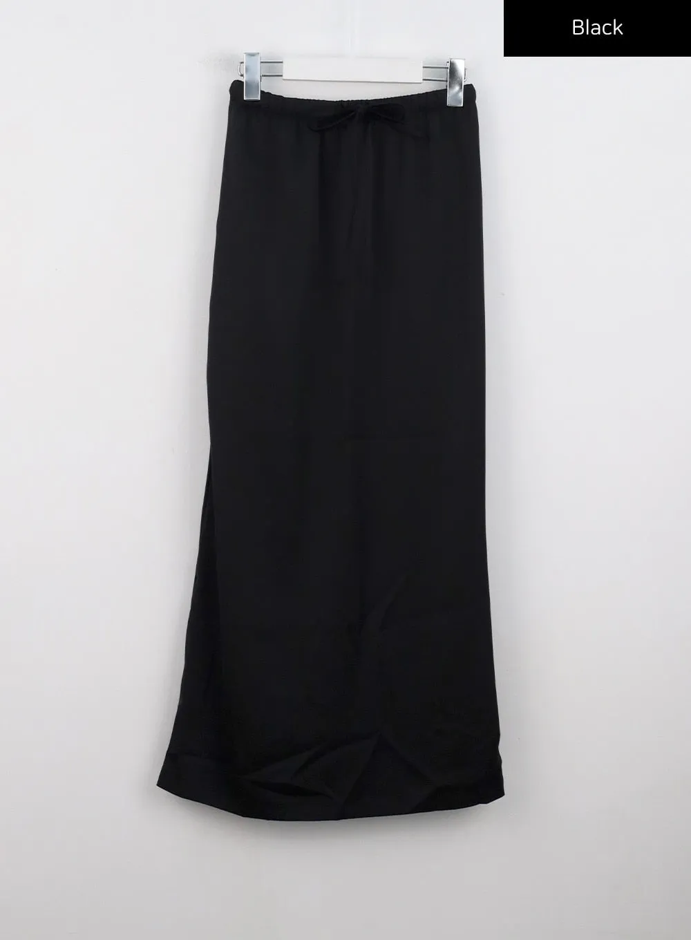 Satin Maxi Skirt CL328