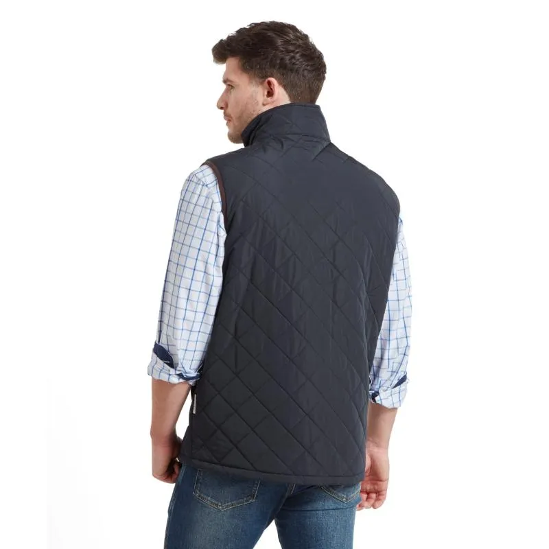 Schoffel Barrowden Quilted Mens Gilet - Midnight