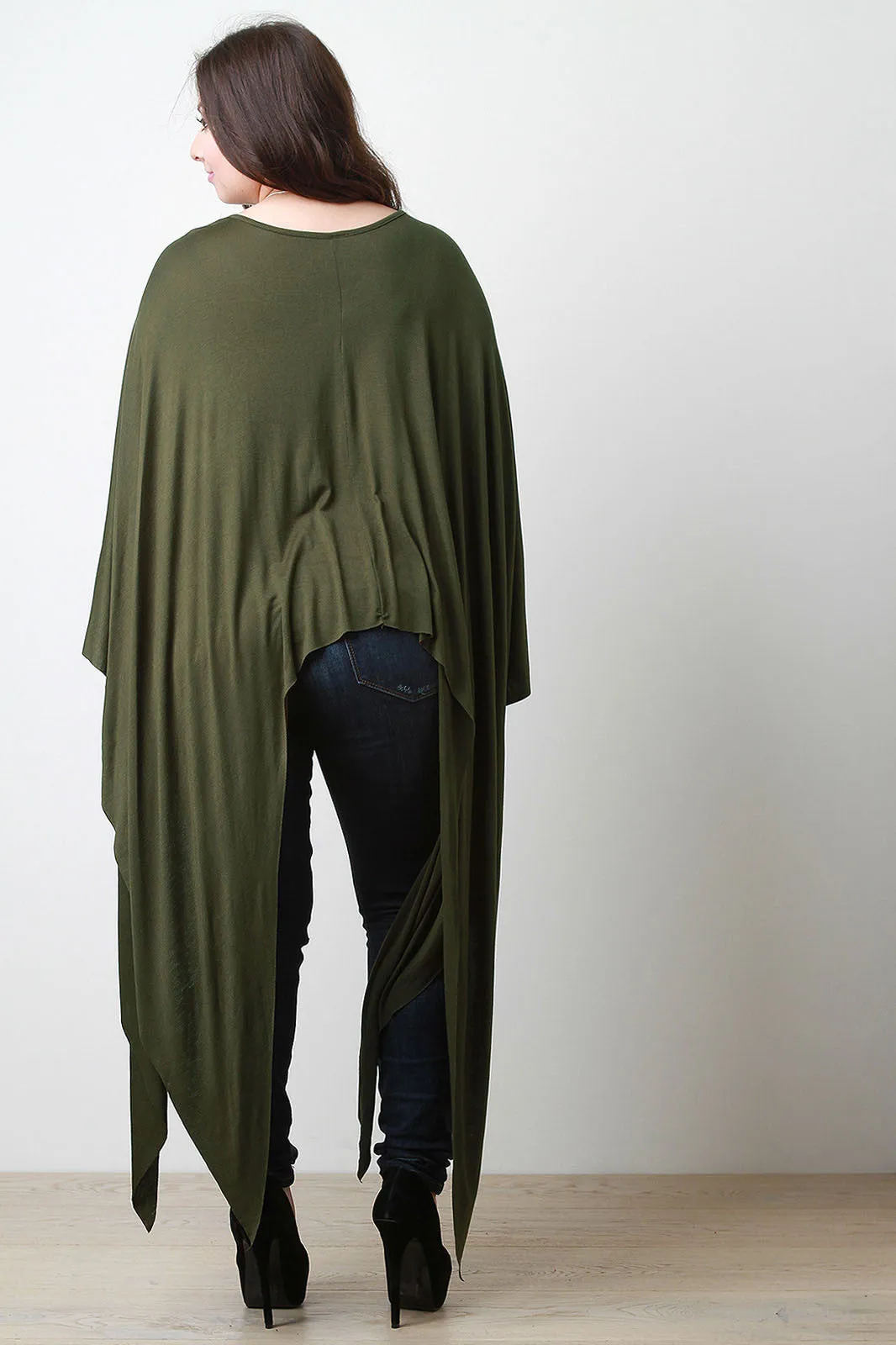 Sharkbite Poncho Maxi Top