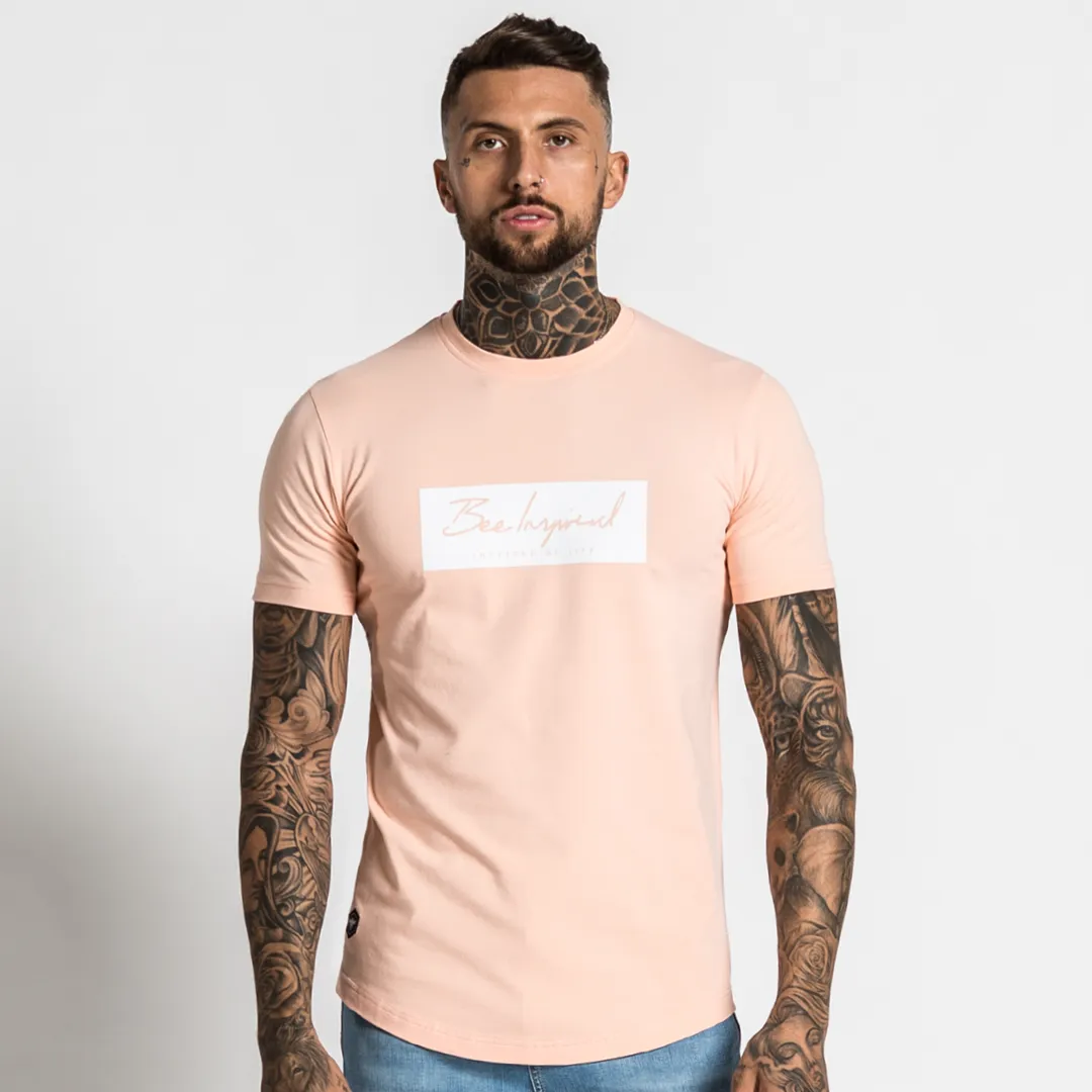 Singel Tee - Peach