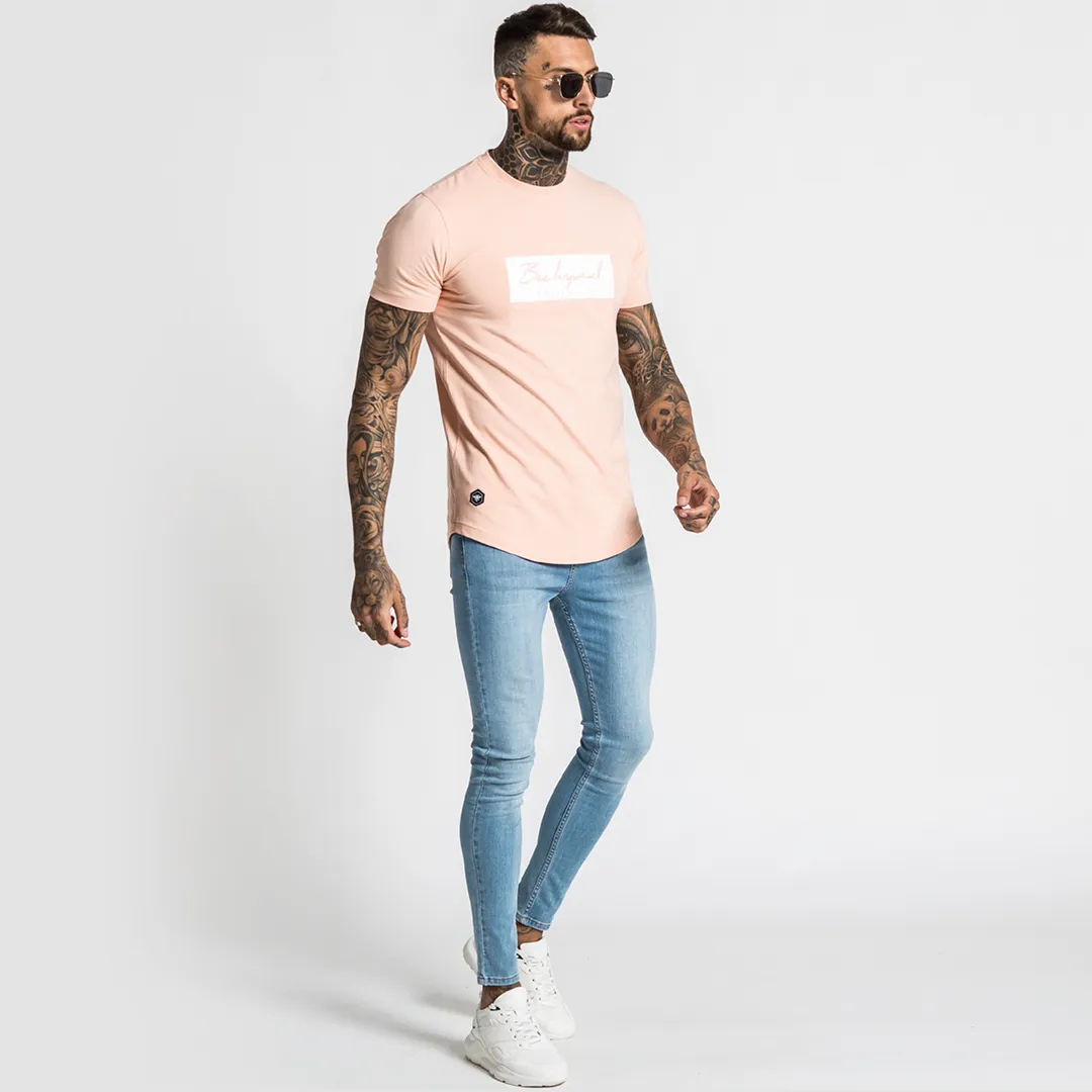 Singel Tee - Peach