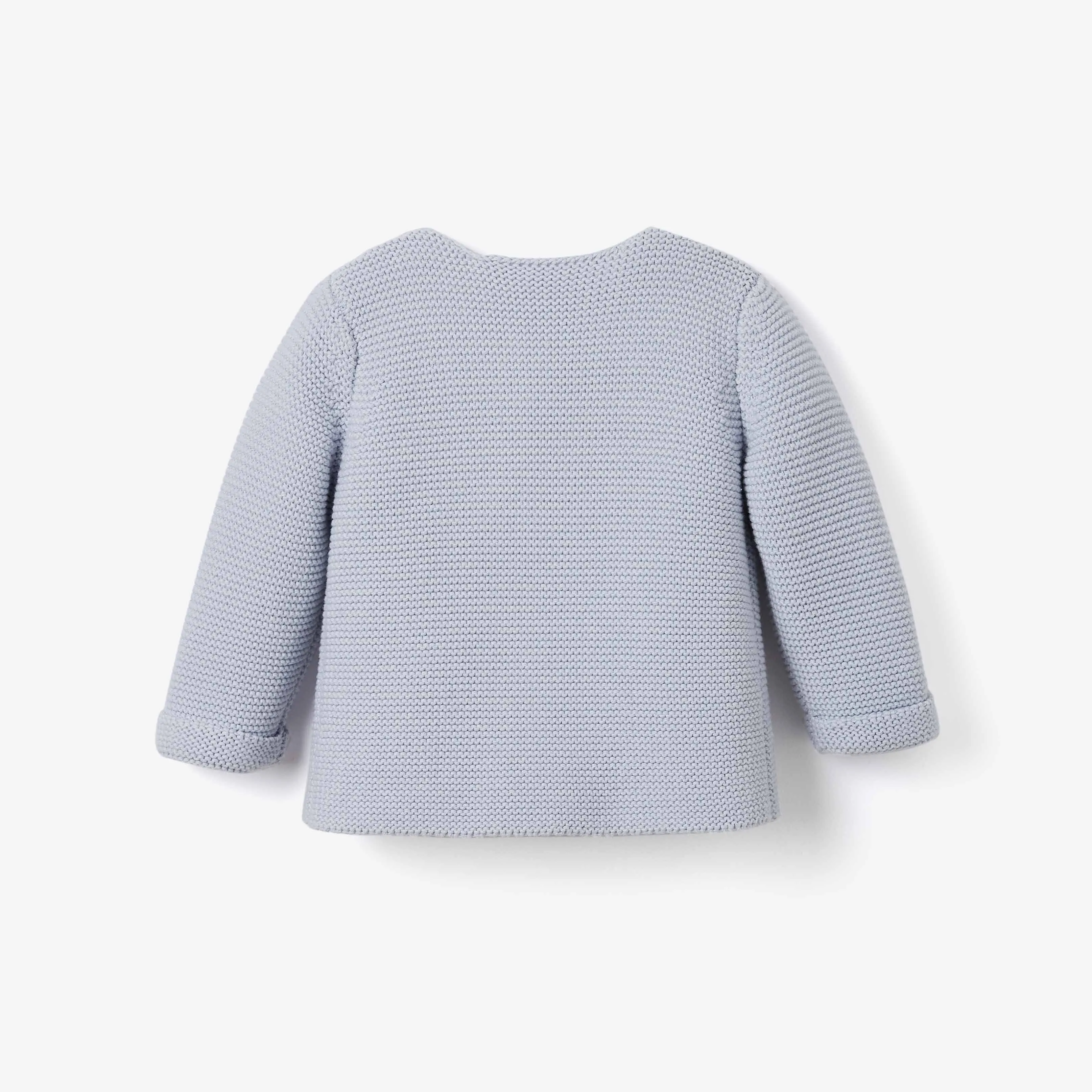 Sofia & Finn Halogen Blue Knit Baby Cardigan