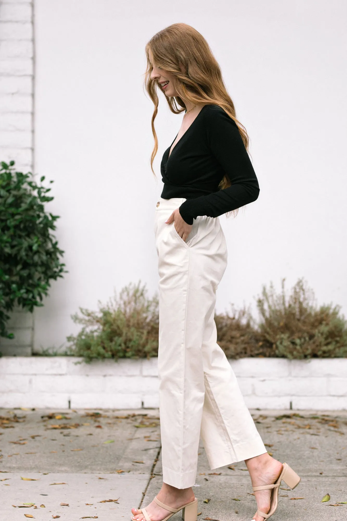 Stevie Crop Chino Pants