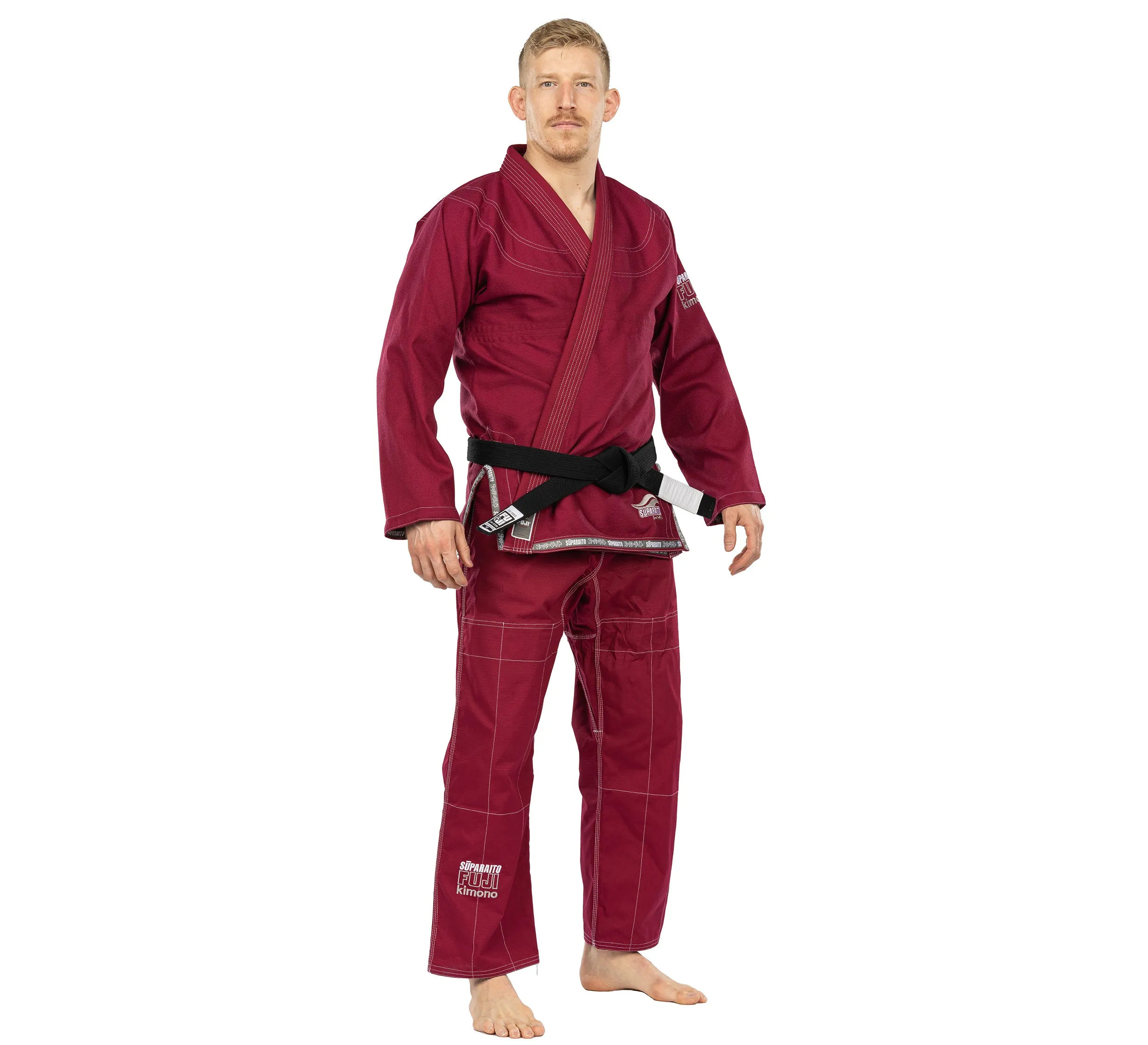 Suparaito BJJ Gi Burgundy