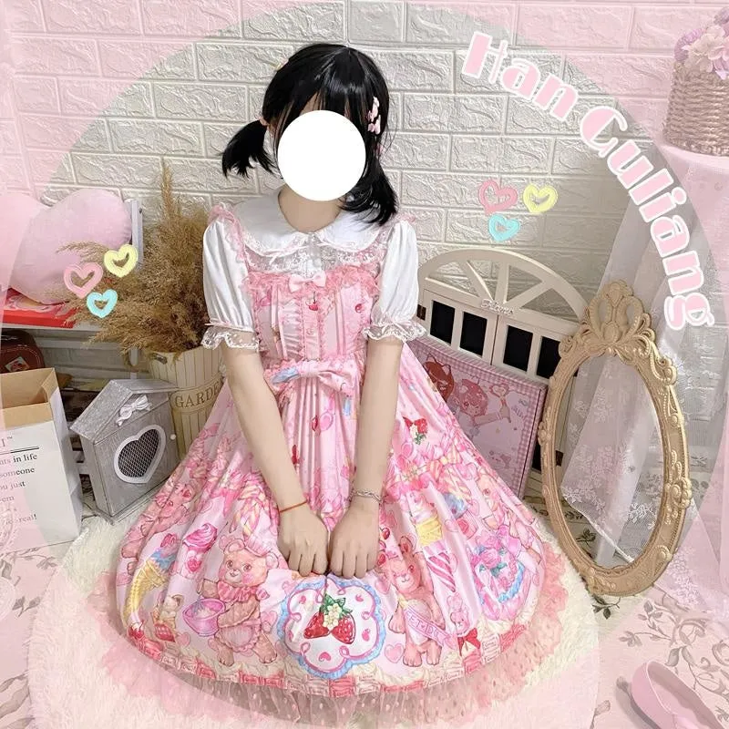 Teddy Bear Bakery Lolita Dress