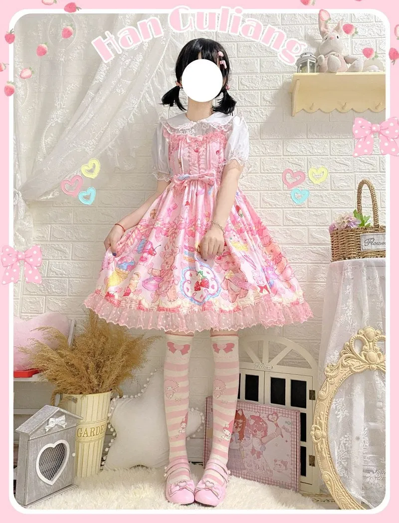 Teddy Bear Bakery Lolita Dress