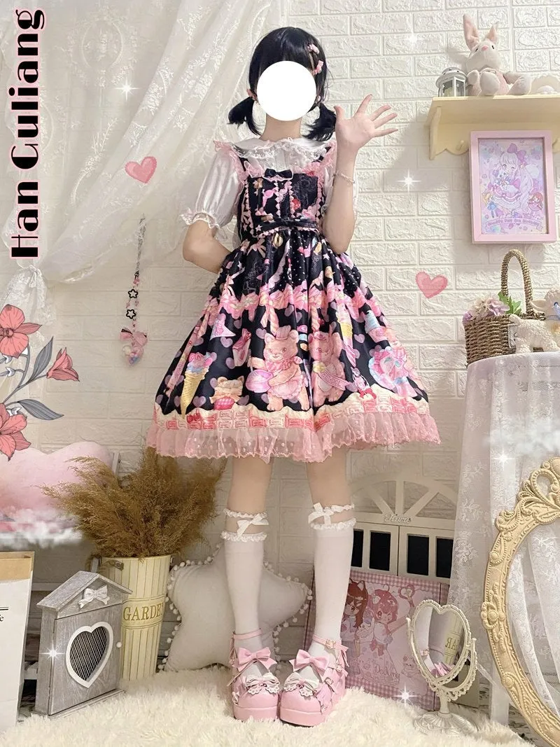 Teddy Bear Bakery Lolita Dress