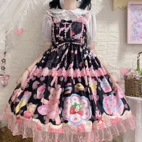 Teddy Bear Bakery Lolita Dress