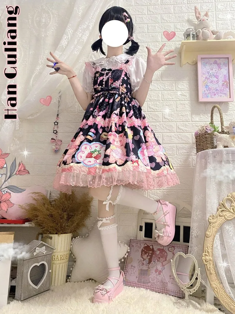 Teddy Bear Bakery Lolita Dress