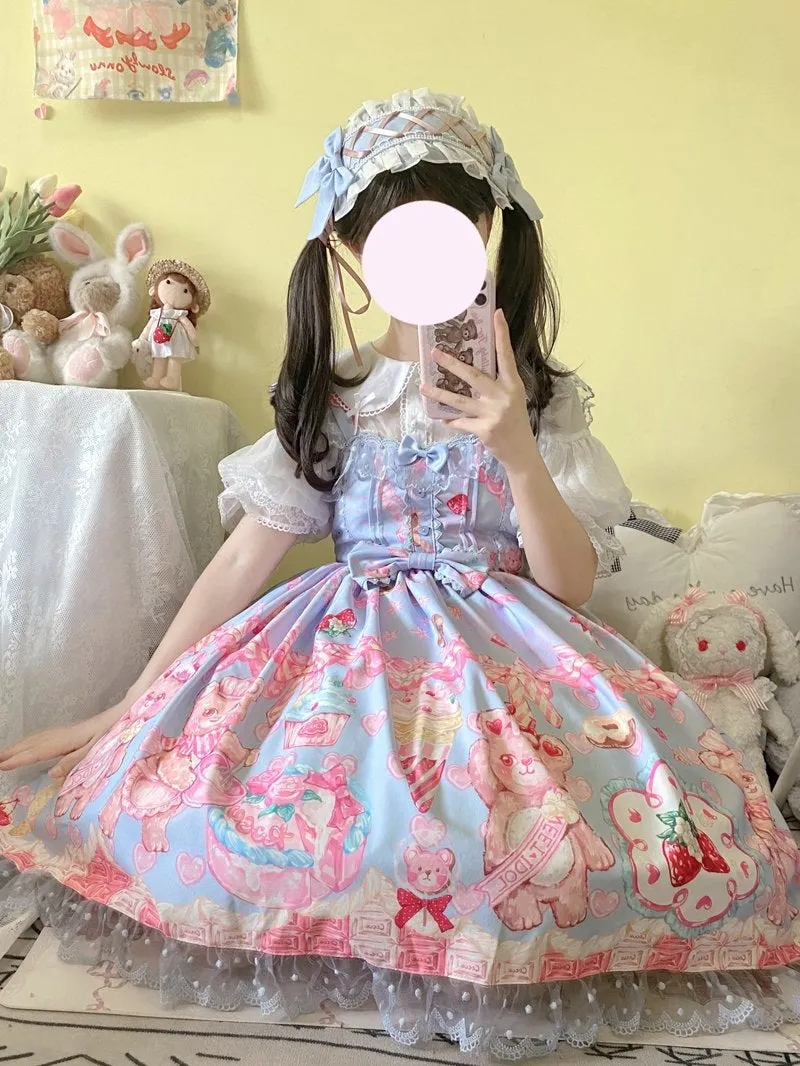 Teddy Bear Bakery Lolita Dress