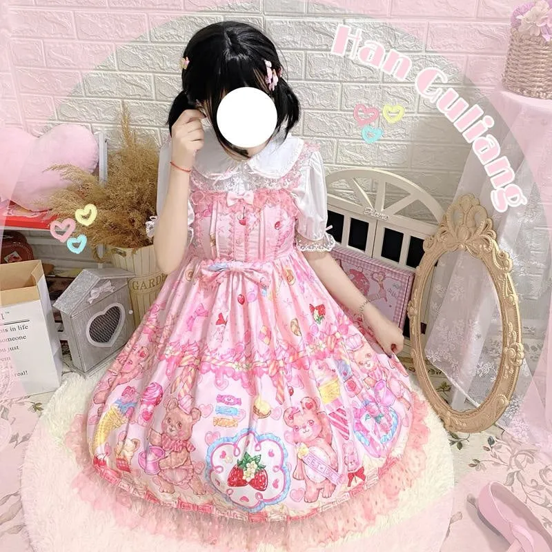 Teddy Bear Bakery Lolita Dress