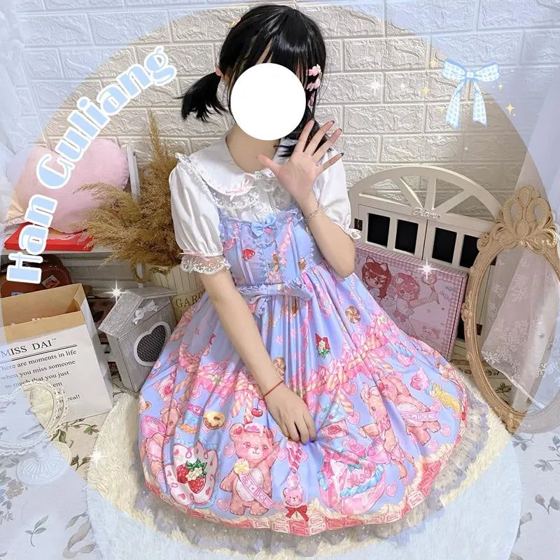 Teddy Bear Bakery Lolita Dress