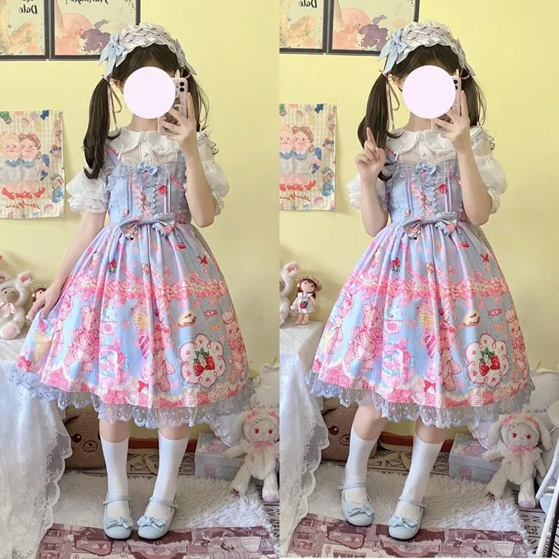 Teddy Bear Bakery Lolita Dress