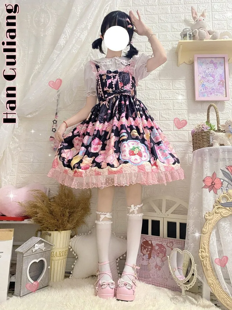 Teddy Bear Bakery Lolita Dress