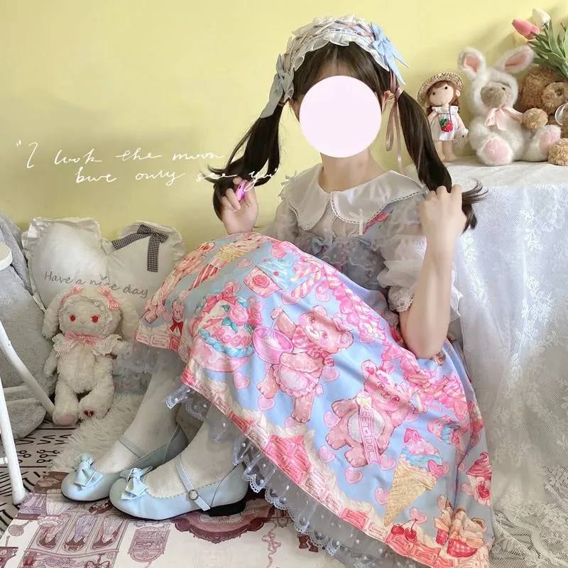 Teddy Bear Bakery Lolita Dress