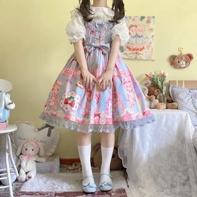 Teddy Bear Bakery Lolita Dress