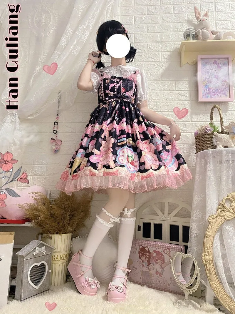 Teddy Bear Bakery Lolita Dress