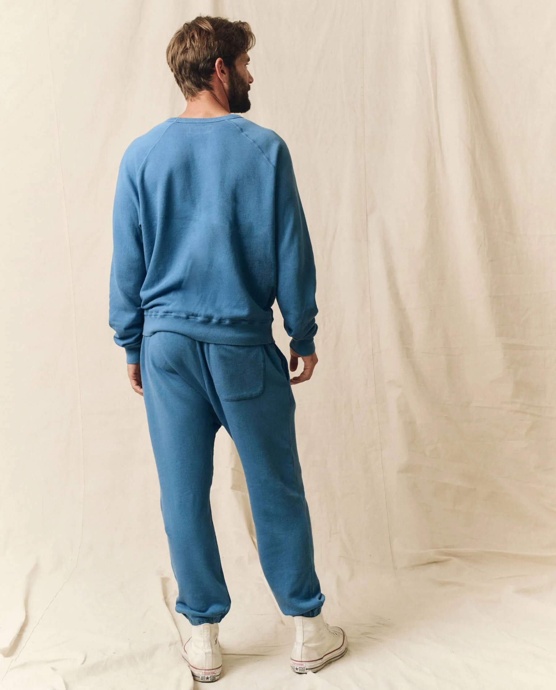 The Men's Stadium Sweatpant. Solid -- Glacier Blue