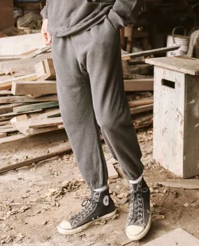 The Men's Stadium Sweatpant. -- Washed Black