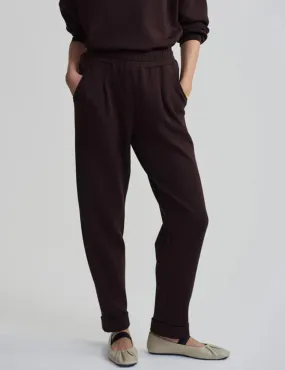 The Rolled Cuff Pant 25" - Coffee Bean