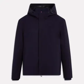 Three-In-One Jacket With Hood Full Zip Bomber / Navy