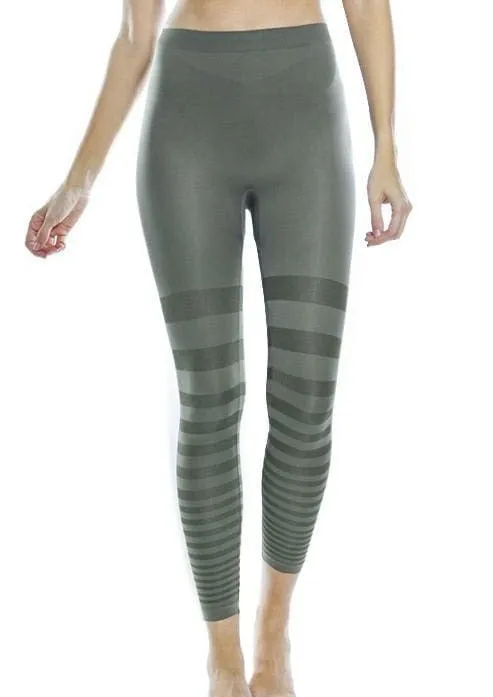 Tonal Striped Seamless Legging - FINAL SALE