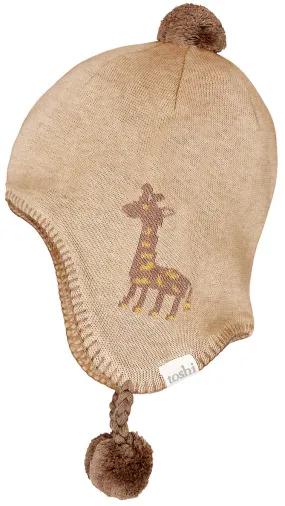 Toshi Organic Earmuff Storytime Mr Giraffe