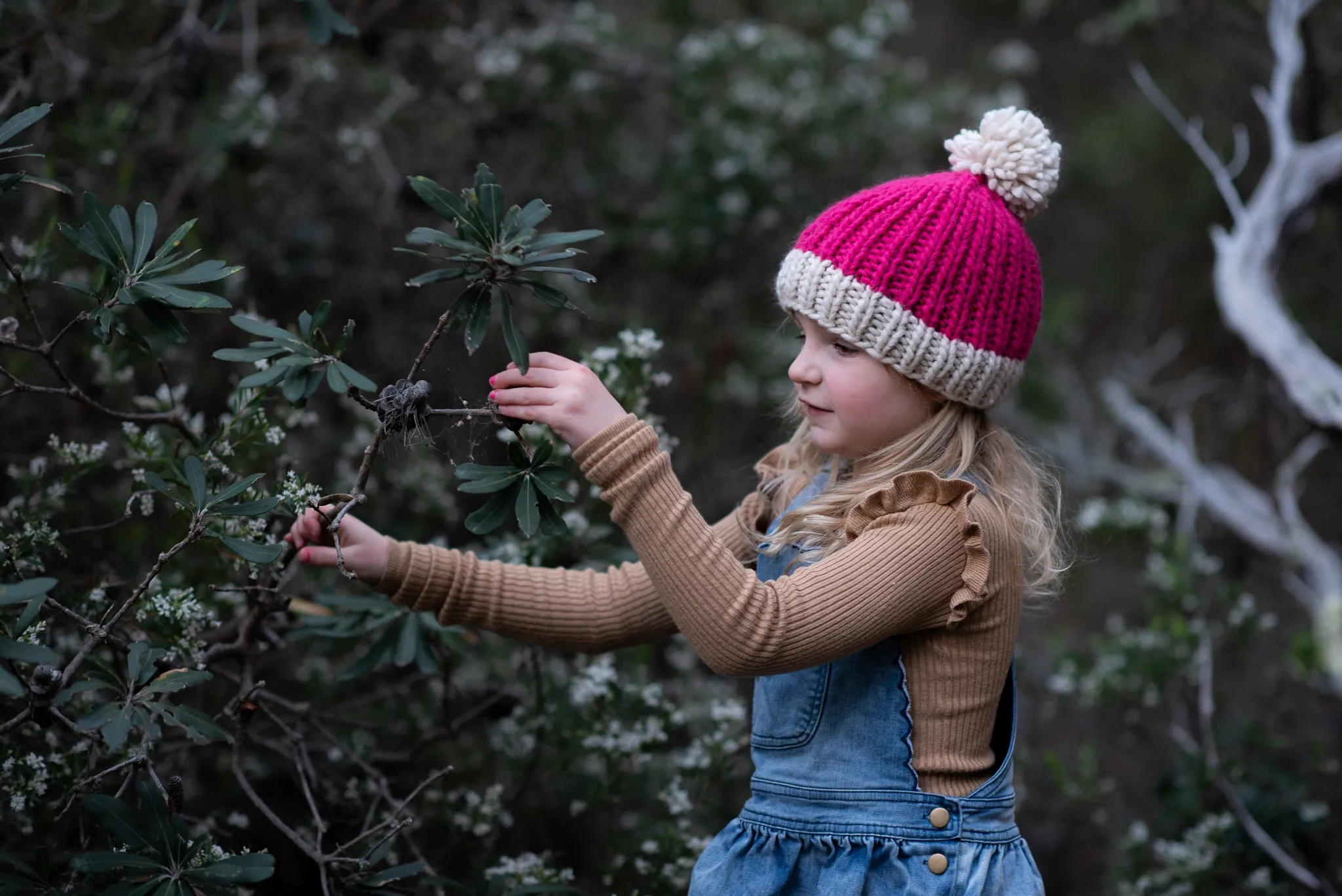 Traveller Chunky Beanie Fuchsia