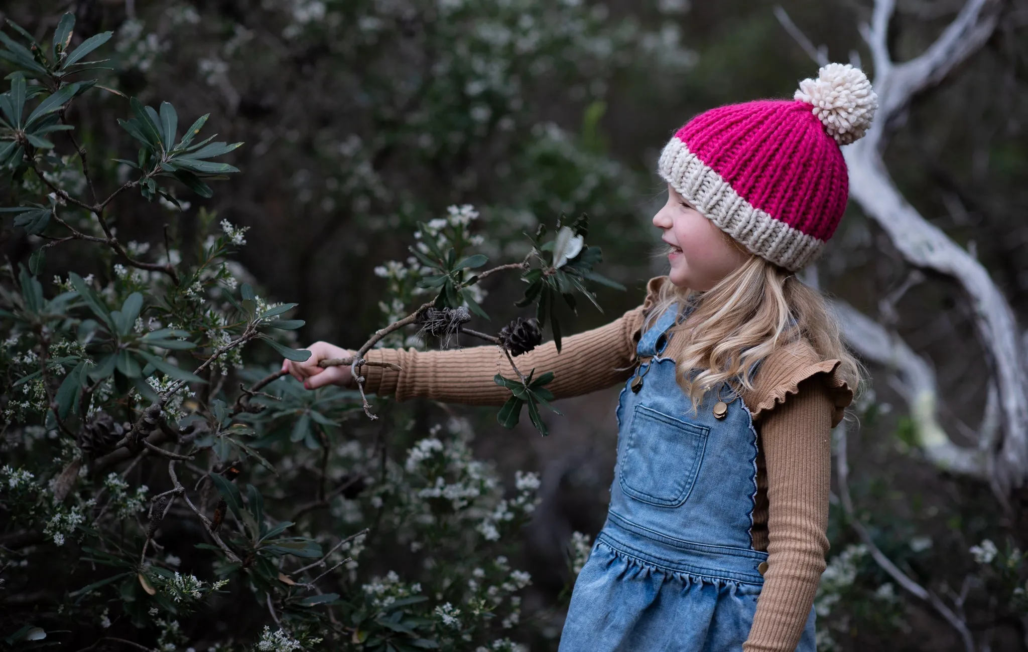 Traveller Chunky Beanie Fuchsia