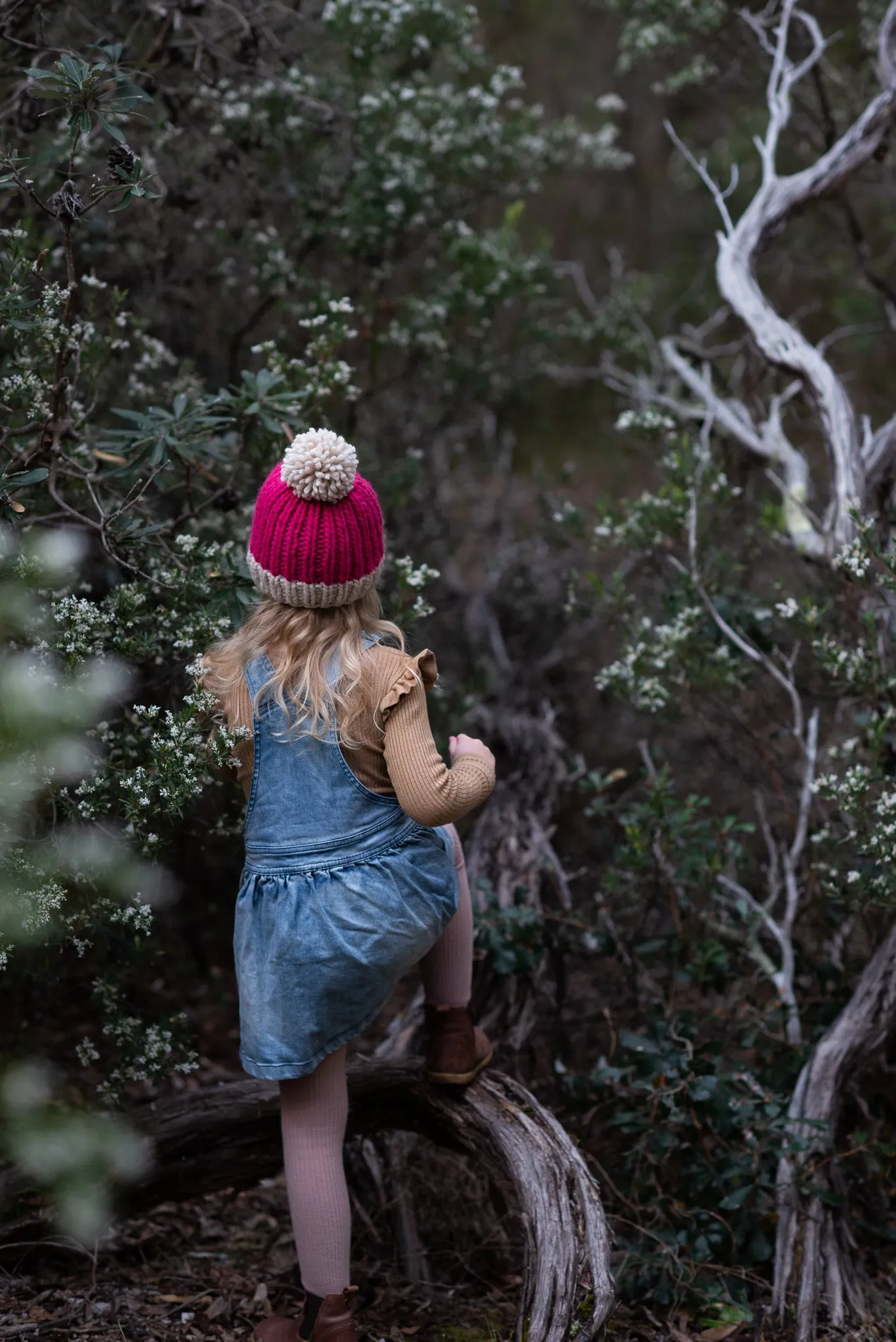 Traveller Chunky Beanie Fuchsia