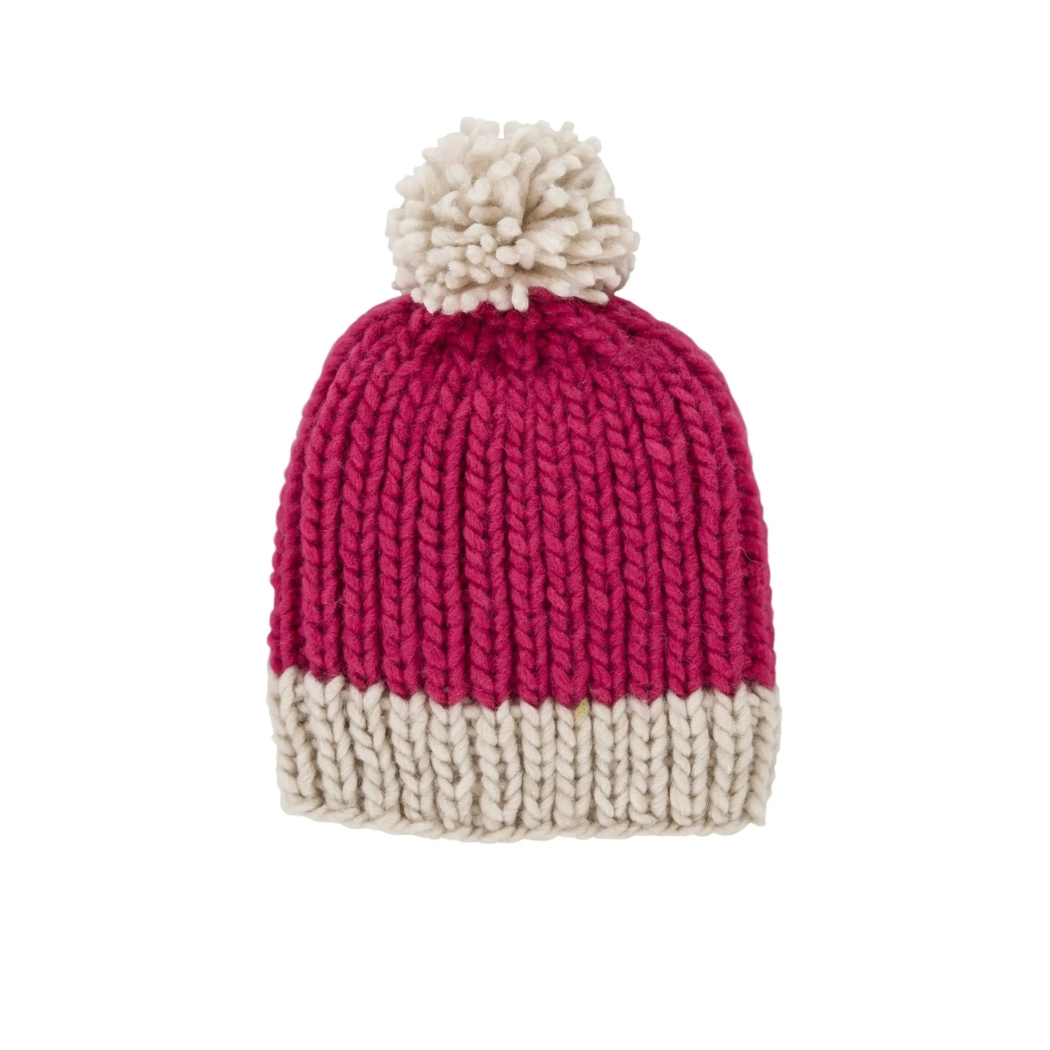 Traveller Chunky Beanie Fuchsia