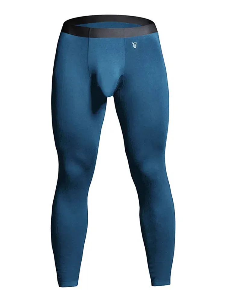 Two-in-one Antibacterial Inner Crotch Long Johns Underwear