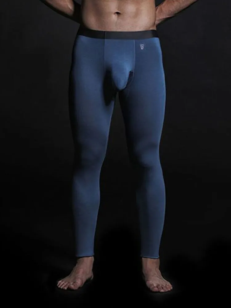 Two-in-one Antibacterial Inner Crotch Long Johns Underwear