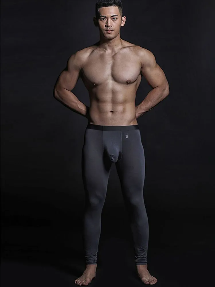 Two-in-one Antibacterial Inner Crotch Long Johns Underwear