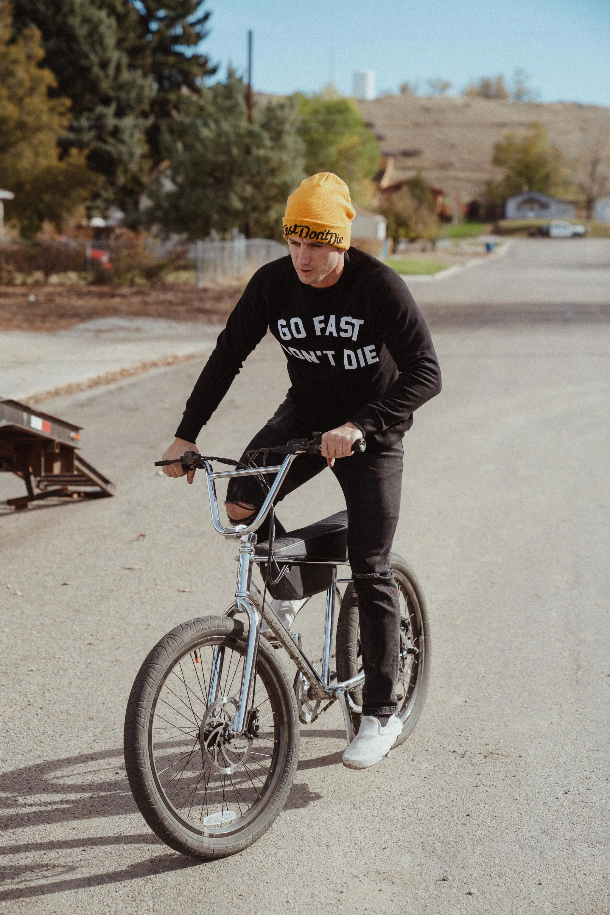 Wet Bandit Yellow Beanie