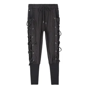 WLS Drawstring Webbing Function Pants