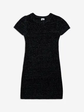 Y&F Kids Black Knitted Bodycon Dress